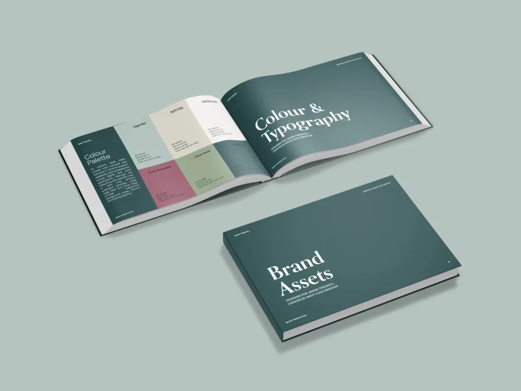 janine tredwell guideline book mockup